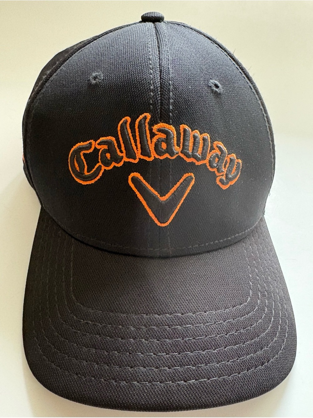 Callaway golf hex hot Cap hat black Orange Embroidered Logo adjustable unisex